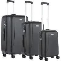 Carryon Skyhopper Trolleyset 3pcs TSA black hardcase koffer