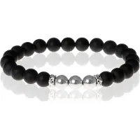 Memphis Kralen armband Agaat Silver Beads