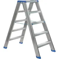 Escalo – Industriële trapladder – Sparta Duo – Aluminium – 2x5 treden – 108 cm