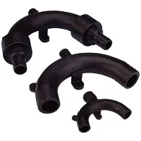 Jabsco Elbow Anti-siphon 38 Mm Zilver