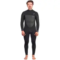 O'Neill Psycho Tech 5/4+ Chest Zip Wetsuit black / black