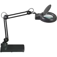 Jakob Maul GmbH LED-loepverlichting MAULviso, statief, zwart