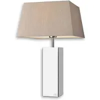 Villeroy & Boch Prag - vierkante textiel tafellamp