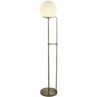 Searchlight Vloerlamp Orbital met glazen bol