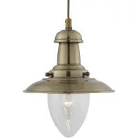 Searchlight Ø 18cm hanglamp Fisherman Antiek brons