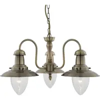 Searchlight Antieke hanglamp Fisherman