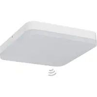 Müller-Licht Milex 20500085 LED-plafondlamp met bewegingsmelder voor badkamer 24 W Warmwit Wit