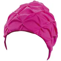 Beco badmuts geplooid dames stof roze