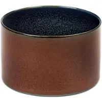 Serax Terres de Rêves beker cilinder 150 ml ø 7,5 cm stoneware rust-donkerblauw