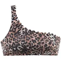 LASCANA Bikinitop 'Lexa' bruin / zwart