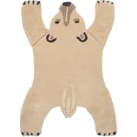 Ferm Living Vloerkleed Animal Tufted Rug Polar Bear Wit