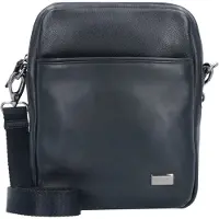 Bric's Torino Schoudertas Leer 20 cm zwart