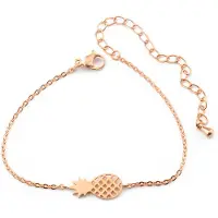 Cilla Jewels armband Pineapple Rosegoudkleurig