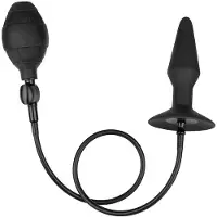 Calexotics - Medium Inflatable Plug - Anal Toys Buttplugs Zwart