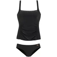 LASCANA Tankini zwart / wit