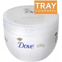 Dove Silky Nourishment Body Cream Tray 4 X 300 Ml