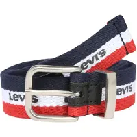Levi's Unisex Lan 84 Logo Belt Dress Blues Maat: M | Accessoires Outlet | kids | Blauw