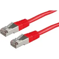 Roline Netwerkkabel | Cat5e F/UTP | 15 meter (100% koper, Rood)