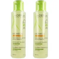 A-Derma Exomega Control Cleansing Gel 2 In 1 Hair And Body 2x500ml