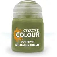 Games Workshop - Paint - Contrast Militarum Green - 29-24