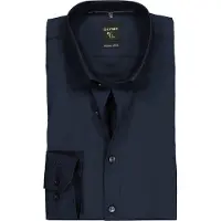 Olymp Overhemd N0.6 Navy | Blauw | Maat 42