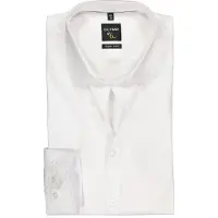 Olymp No'6 six Skinny Fit Overhemd Wit