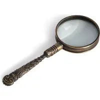 Authentic Models - Rococo - Vergrootglas - loep - 13 x 5.25 x 1 cm