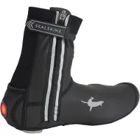 Sealskinz All Weather LED Open Sole Cycle Overshoe Black S Fietsoverschoenen
