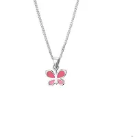 The Jewelry Collection hanger zirkonia zilver gerhodineerd