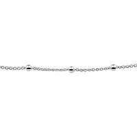 The Jewelry Collection TFT Armband Zilver Anker En Bolletjes 3,0 mm 17 cm