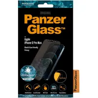 PanzerGlass Anti-bacteriële Zwarte Case Friendly met Privacyglas voor Apple iPhone 12 Pro Max