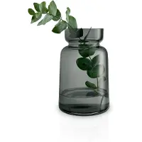 Eva Solo Silhouette glazen vaas smokey grey 18,5 cm