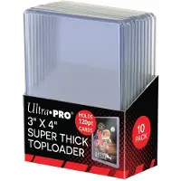 Ultra pro Toploaders Super Thick 120PT (10 stuks)
