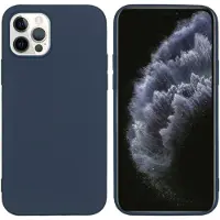 IMoshion Color Backcover voor de Apple iPhone 12 (Pro) - Donkerblauw