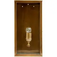 Nordal A/S EOS wandlamp, buiten - messing