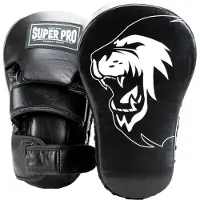 Super Pro Combat Gear Focus Lederen Handpads - Extra lang