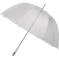 Falcone - Koepelparaplu - Ø 111 cm - Transparant Wit