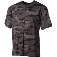MFH - US T-Shirt - korte mouw - Combat camo - 170 g/m² - MAAT L
