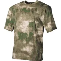 MFH US T-Shirt - korte mouw - HDT camo FG - 170 g/m² - MAAT XL