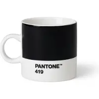 Pantone Universe Copenhagen Design - Pantone - Espressokopje -120ml - Zwart