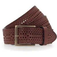 B.belt Riem 'Jed' donkerbruin