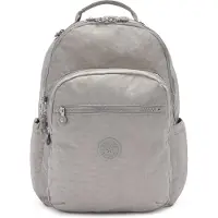 Kipling Rugzak 'Seoul' lichtgrijs