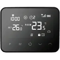2Heat Smart wifi en Radio frequency thermostaat voor elektrische, vloer- en conventionele verwarmingsinstallaties, Optima W Exclusive PRO met ontvanger TC25,