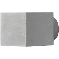 Konstsmide Applique murale extérieure Modena, carrée G9 gris 7341-300