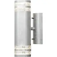 Konstsmide Wandspot Modena Up Down 2 Lichts 28cm Zinkgrijs