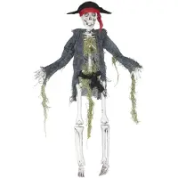 Finidi Griezelig piraten skelet voor Halloween