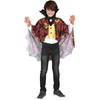 Vegaoo Halloween vampier kostuum voor jongens - Verkleedkleding - Maat 104/116