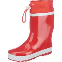 Playshoes Regenlaarzen rood / wit