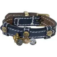Happy house Riem halsband fashion blauw xxs 18-24cm