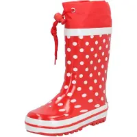 Playshoes Regenlaarzen rood / wit